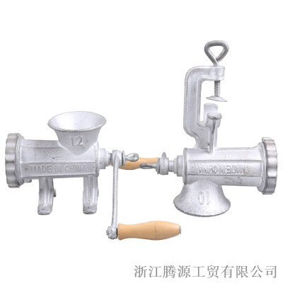 Household Cast Iron Meat Grinder Small Household Manual Meat Chopper Hand Meat Machine Sausage Filling Machine