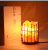Himalayan Salt Lamps Iron Craft Wall Lamp Night Light