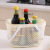Plastic bathroom basket for household use in supermarkets