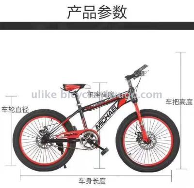 Bicycle 20 inches 3.0 thick tire upscale bicycle