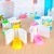 Korean creative stationery set children hand - held rotating pen container student supplies Christmas gifts wholesale