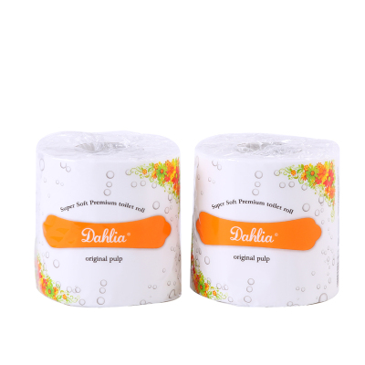 Roll tissue paper wholesale affordable family home toilet paper FCL toilet paper cartridge toilet paper