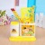Korean creative stationery set children hand - held rotating pen container student supplies Christmas gifts wholesale