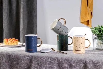 Nordic Style Creative Ceramic Mug Casual Water Cup Teacup Breakfast Cup