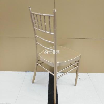 Ningbo foreign trade metal bamboo chair custom hotel banquet chair outdoor wedding chair wedding rental banquet chair