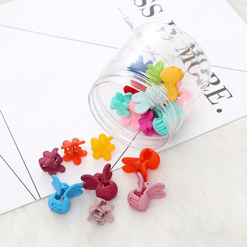 秋硕儿童抓夹小号宝宝女童婴儿可爱发夹头饰公主发饰边夹饰品发卡