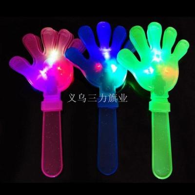 Factory direct sale luminous hand clap clapping activities props clap small hands clap small hands clap small toys