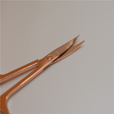 Scissors. Rose gold scissors.