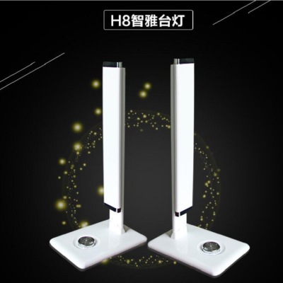 Eye - protecting Led desk lamp rotates and folds by button to adjust light and color temperature creative new factory customized large desk lamp