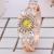 Aliexpress hot style watch with rose gold diamond-encrusted ladies bracelet watch quartz watch ladies bracelet watch who