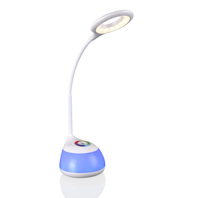 Eye - protecting LED desk lamp USB charging colorful night lamp creative bedroom bedside student eye - protecting desk lamp