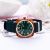 New high-grade woven band watch men's watch gold case nylon band quartz watch sports style watch wholesale