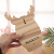 Korean creative wooden desktop makeup mirror cartoon single wooden mirror household wholesale gifts gifts