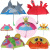 Cartoon Small Goldfish Baby Child Kindergarten Student Cartoon Shape Boys and Girls Princess Ultra-Light Ear Umbrella