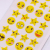 Emoji becomes the children 's fun becomes kindergarten rewards stickers in gold