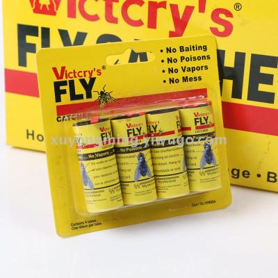 Production Factory Direct Sales Flypaper Fly Barrel Sticky Fly Roll Fly Glue Board Fly Sticky Plate Sticky Fly Glue Rat Glue Trap Fly Paper