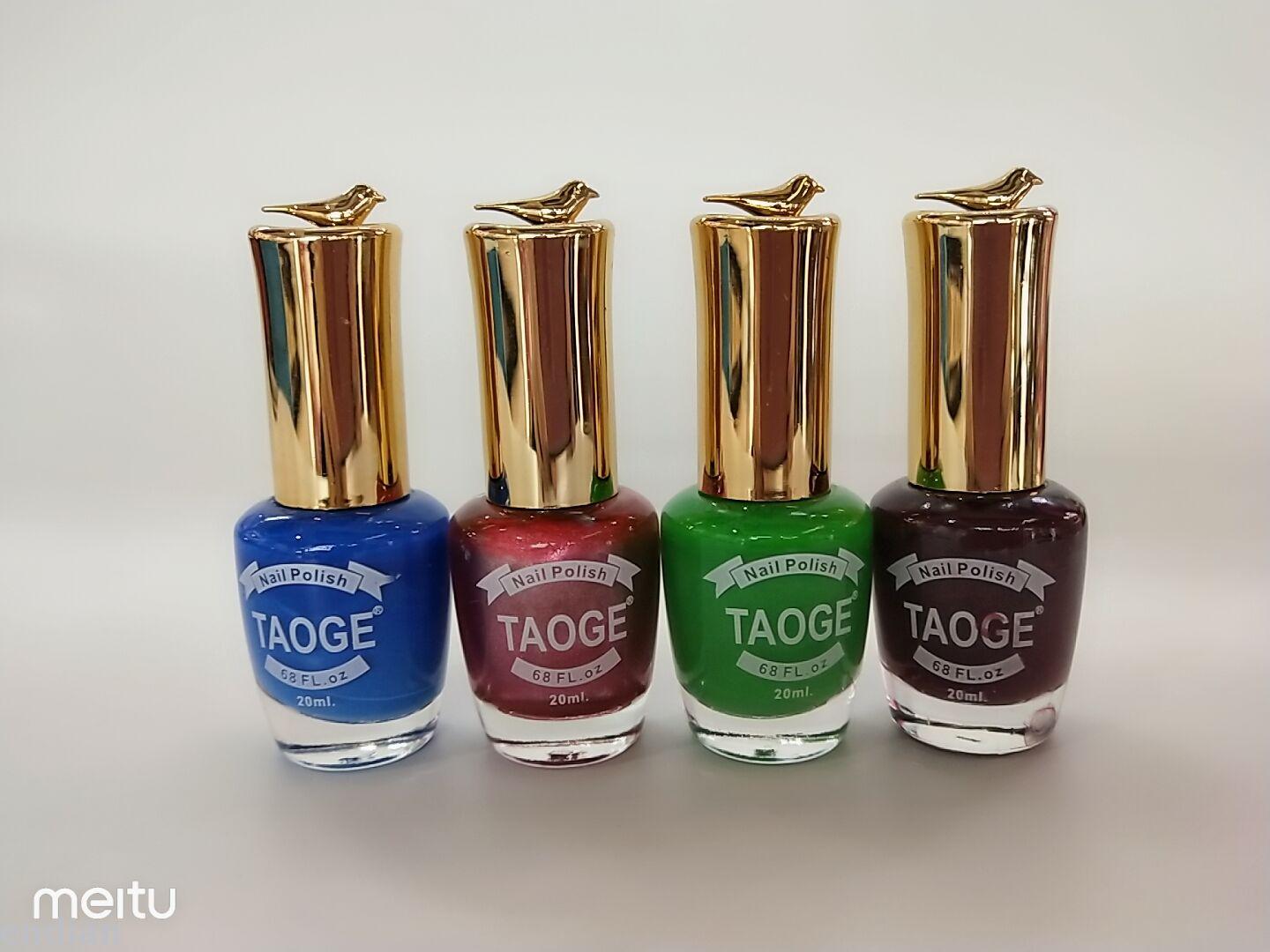 小鸟金色盖创意指甲油天然环保