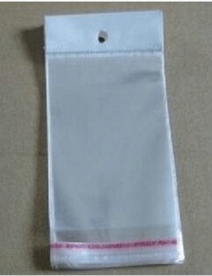 New Product Recommended Transparent OPP Clothing Packaging Bag White Chuck Self-Adhesive Bag