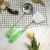 Stainless steel slotted spoon soup spoon spatula set foreign trade kitchen utensils