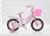 Bicycle 1214161820 high grade buggy with back seat