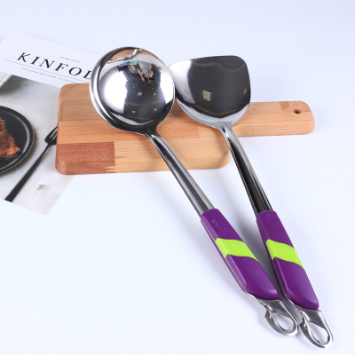 Stainless steel kitchen utensils cooking shovel spoon stir - fry shovel spoon, kitchen utensils, gifts