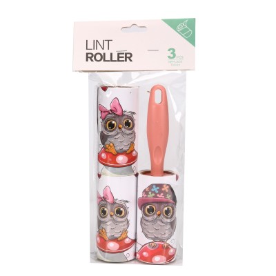 Lint Roller Extra Sticky Pet Hair Remover for Clothes 3 Pack (Total 180 Sheets)