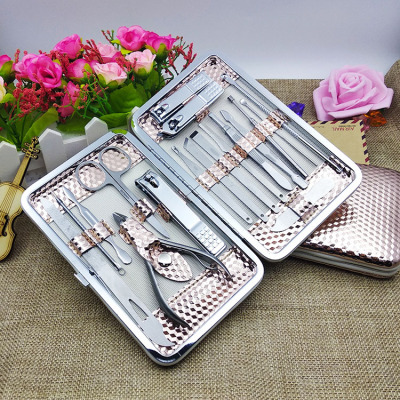 Nail Clippers Set Household Nail Scissors Stainless Steel Pedicure Knife Large Nail Clippers Nail Trimming Manicure Implement
