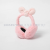 Cute winter ear muffs foldable plush children's cartoon muffs to keep women's ears warm with bow rabbit ear muffs