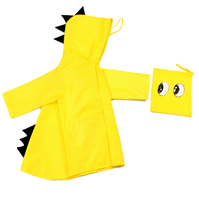 Little dinosaur raincoat every day h601-3 children raincoat girls and boys kindergarten children raincoat