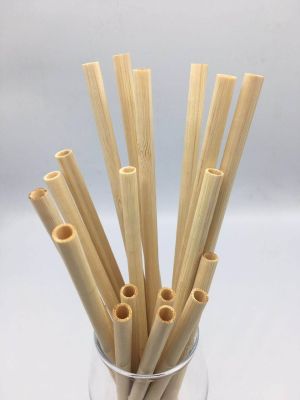 Heart-Shaped Bamboo Straw Degradable Straw Natural Natural Fragrance Green Environmental Protection Straw Creative