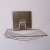 Stainless steel box perforation - free oval soap box bathroom soap box new product asphalt storage rack