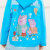 Factory Wholesale Children's Cartoon Raincoat Boys and Girls Kindergarten Primary School Students with Schoolbag Inflatable Brim Poncho