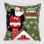 Europe and America Christmas embroidery pillow cover full cotton thread embroidered sofa cushion pillow cover wholesale