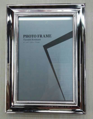 Metal plated photo frame