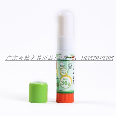 Baihang manufacturer wholesale bh - 1036 solid glue 36 g PVA white environmental protection, non - toxic good quality viscosity high glue