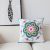 Ethnic style exquisite flower embroidery pillowcase full cotton wool line office sofa car waist pillowcase wholesale