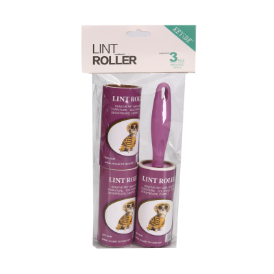 Lint Roller Extra Sticky Pet Hair Remover for Clothes 3 Pack (Total 180 Sheets)