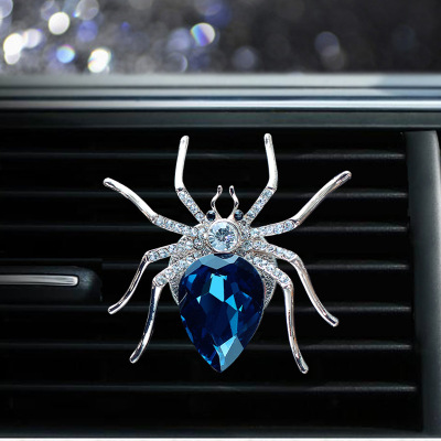 Spider Auto Perfume Car Air Conditioner Air Outlet Clip Car Aromatherapy Creative Car Interior Long-Lasting Light Perfume Decoration Ornaments