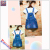 Girls Korean version denim skirt with two pieces of girls big boy summer suit children summer dress 19 new style