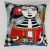Personalized fashion Picasso style holds pillow wool thread full embroider sofa cushion cover woman design wholesale