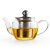 300ml Heat-Resistant Glass Teapot Kung Fu Teapot Palm Pot Office Portable Teapot