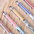 Romantic French design adornment writing ball-point pen multicolor advertising gift pen