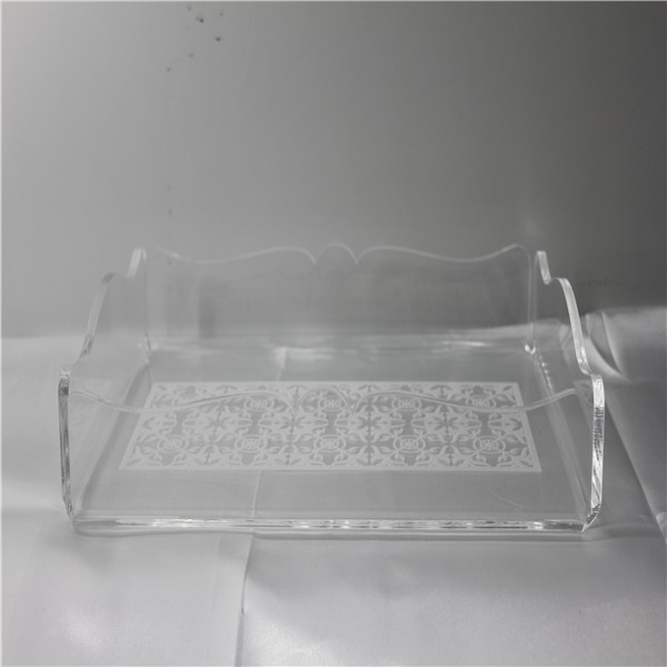 婚庆道具压克力装饰盒 磨纱花纹底 花盒 食盒