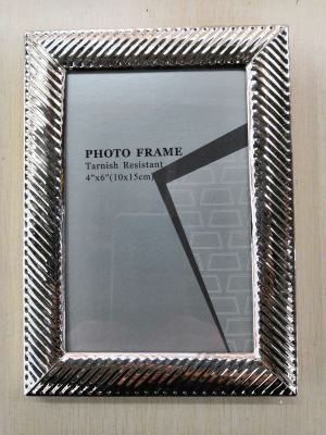 Metal plated photo frame