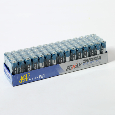 Wholesale SONAX 5 batteries with bottom and cover dry batteries