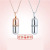 520 Necklace Love Memory 100 Languages I Love You Couple's Pendant Douyin Online Influencer Same Accessories Wholesale