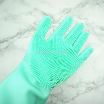 silicone Gloves for washing dishes and vegetables