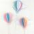 Folding hot air balloon cake plugin party supplies cake accessories macaron hot air balloon stick cake inserts