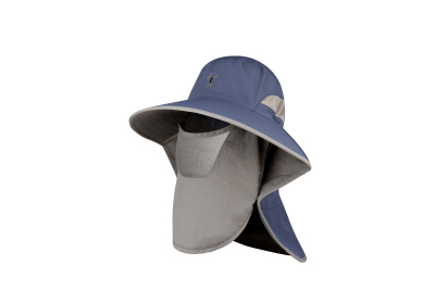 Sled dog quick-drying hat Sunshade cloth hat with large brim fisherman hat to protect against wind and sand mosquitoes