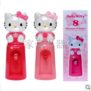 Kids cartoon healthy living office mini KT cat water dispenser